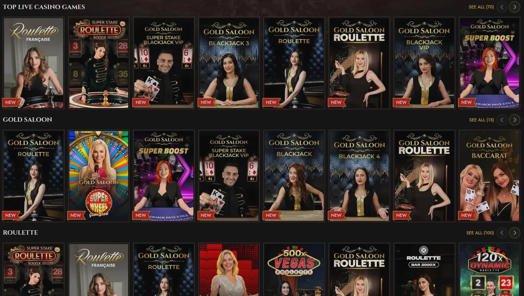 Wild Casino app mobile interfaccia di gioco su smartphone